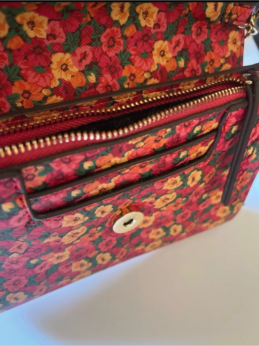 100% Authentic Steve Madden Floral Crossbody Bag - Picture 6 of 8